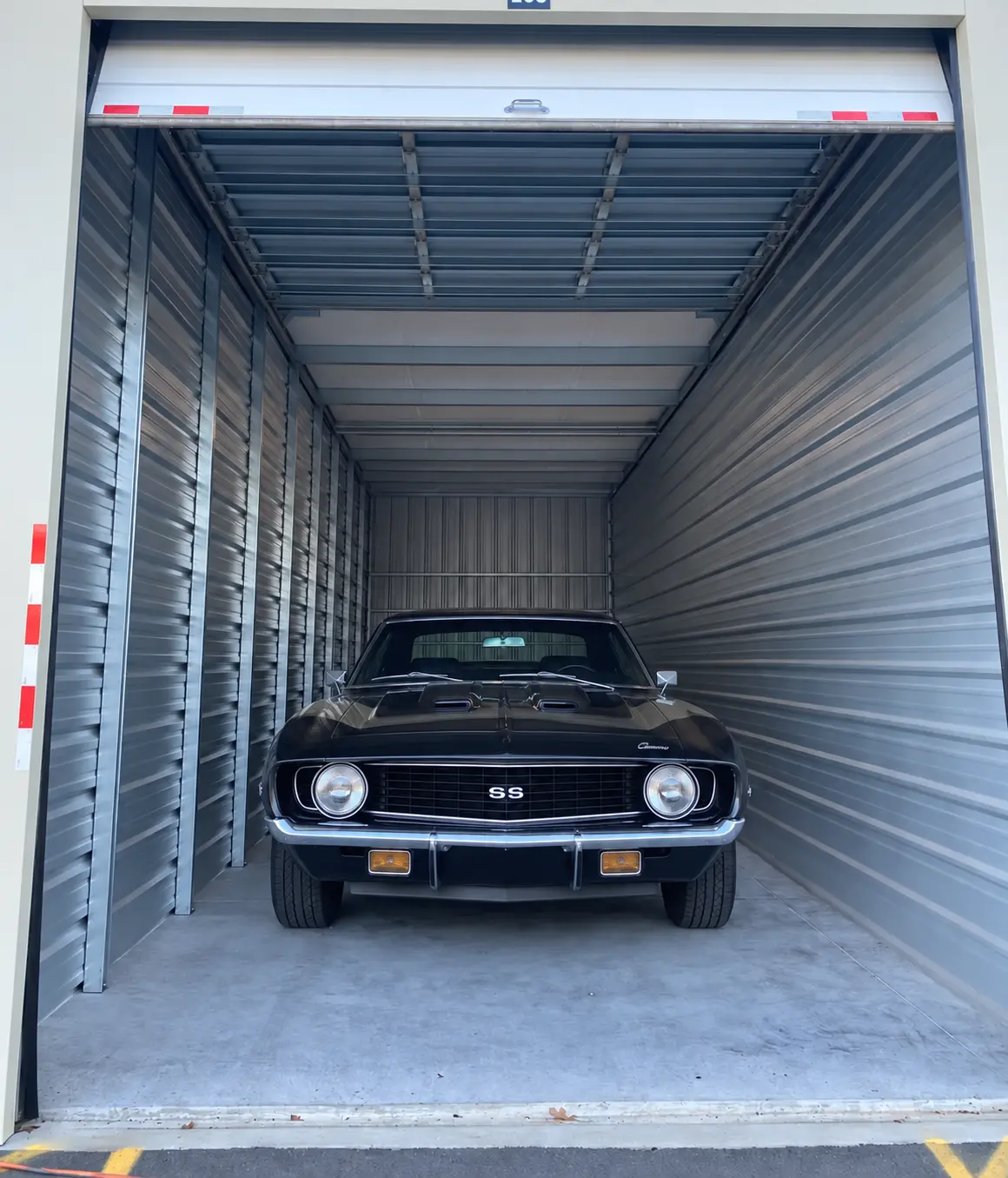 indoor vehicle storage